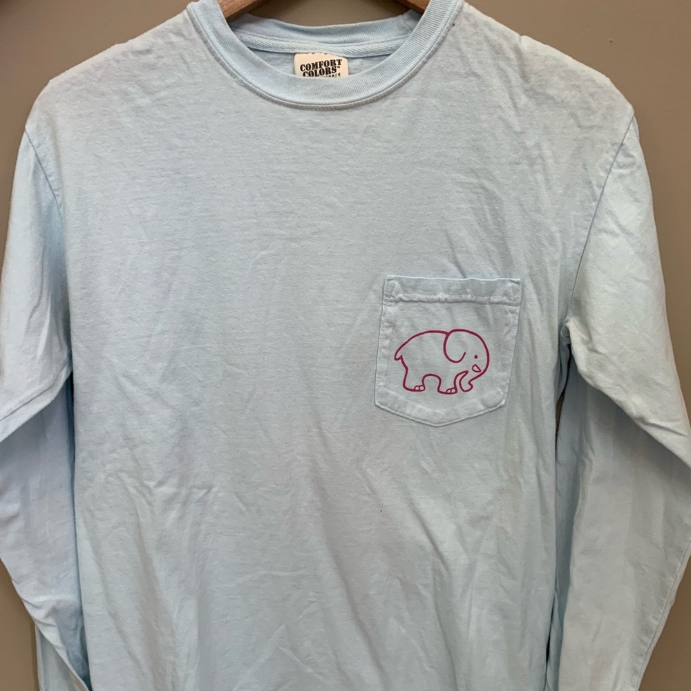 Ivory Ella Light Blue Long Sleeve